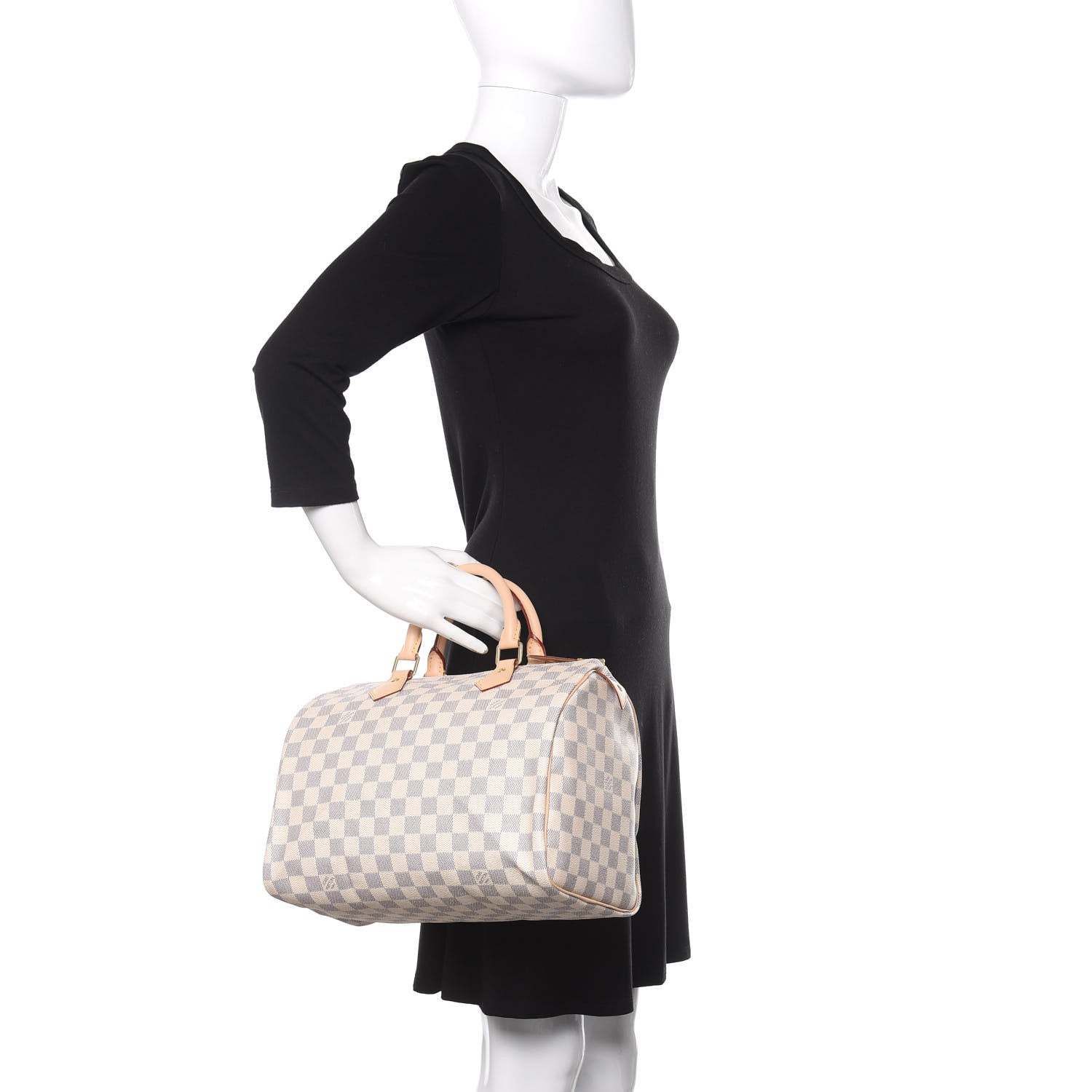 Louis Vuitton Damier Azur Speedy 30 2 of 9