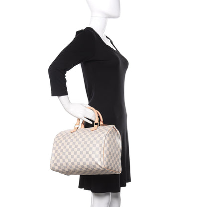 Louis Vuitton Damier Azur Speedy 30 2 of 9