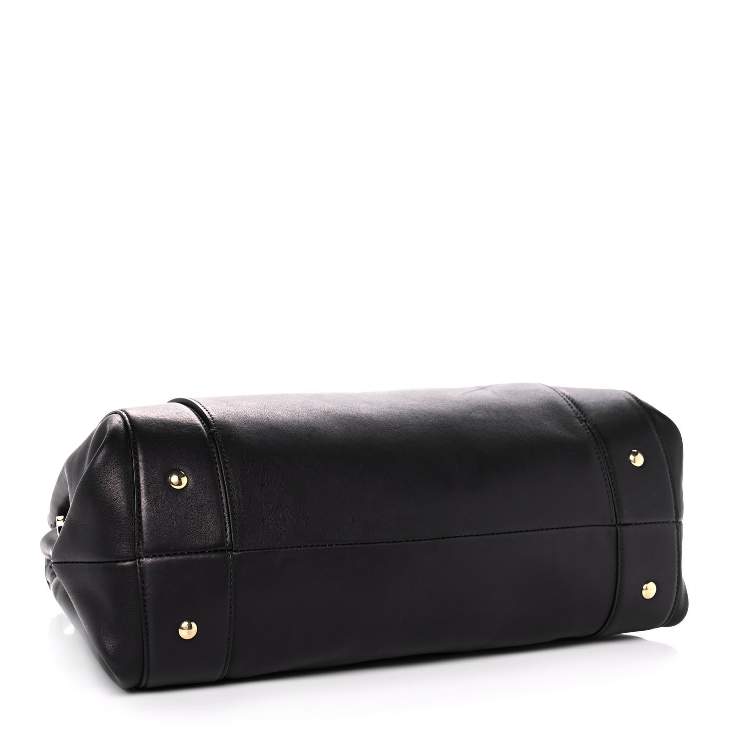 Salvatore Ferragamo Calfskin Sofia Shoulder Bag Black 4 of 11
