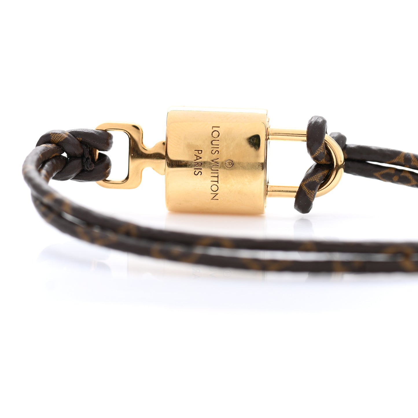 Monogram LV Padlock Bracelet 17