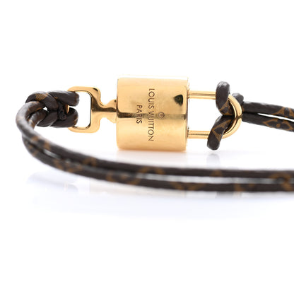 Louis Vuitton Monogram LV Padlock Bracelet 17 4 of 6