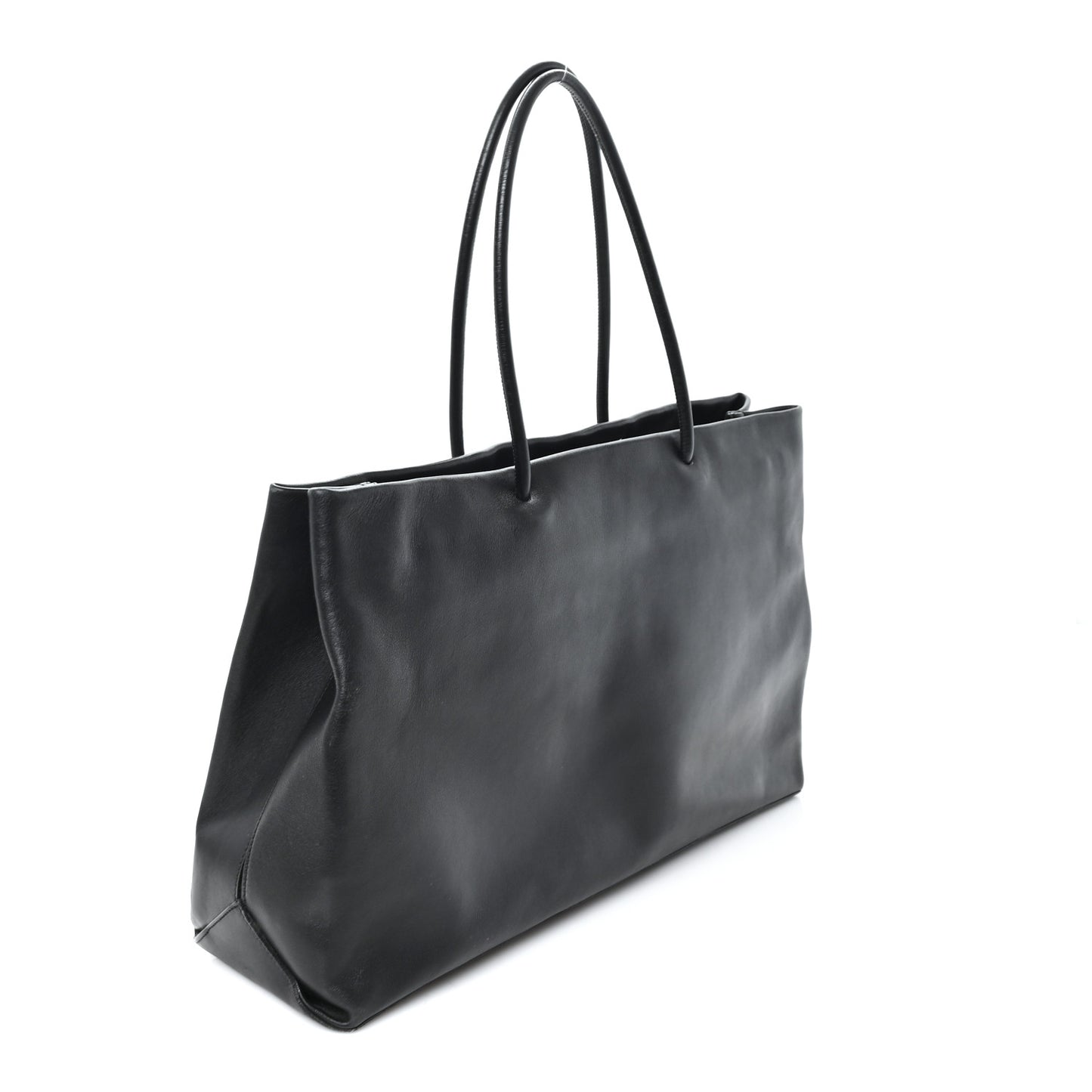 Calfskin Large Essential 31 Rue Cambon Tote Black