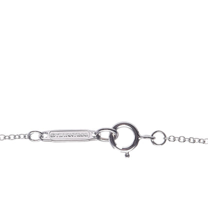 Tiffany 18K White Gold Diamond Medium Atlas Open Pendant Necklace 6 of 7