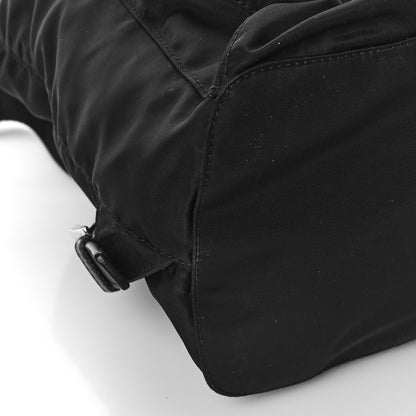 Prada Tessuto Nylon Saffiano Medium Backpack Black 6 of 9