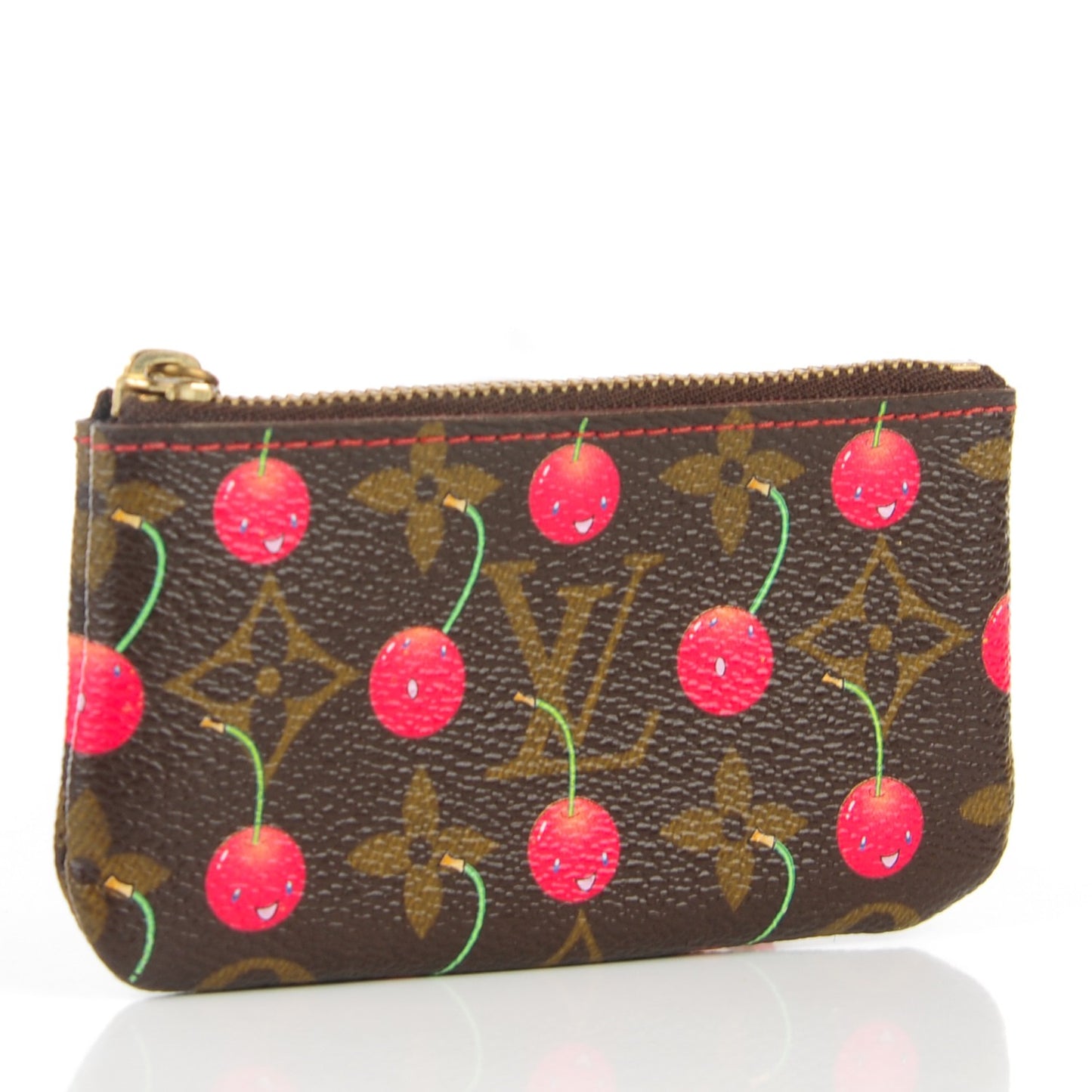 Monogram Cerises Key Pouch