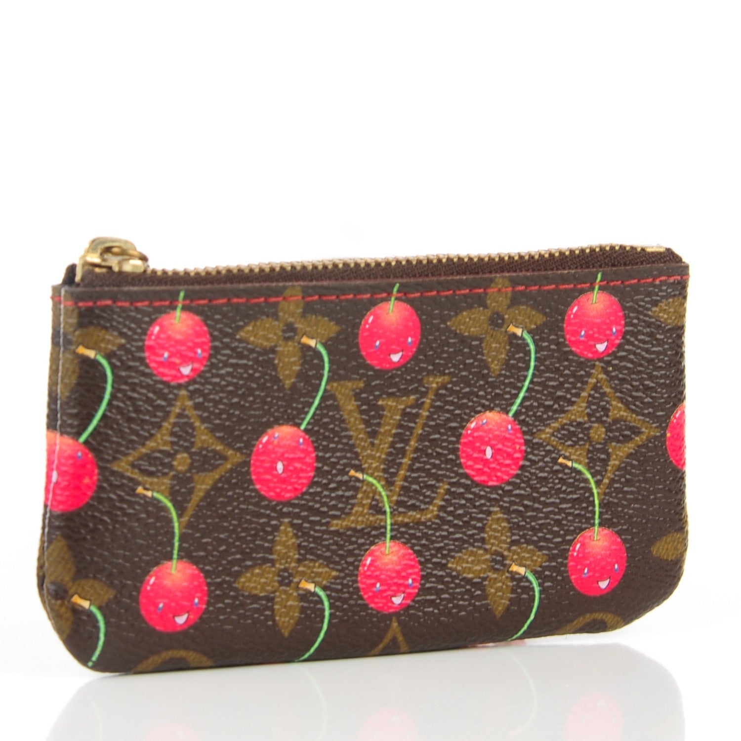 Louis Vuitton Monogram Cerises Key Pouch 3 of 7