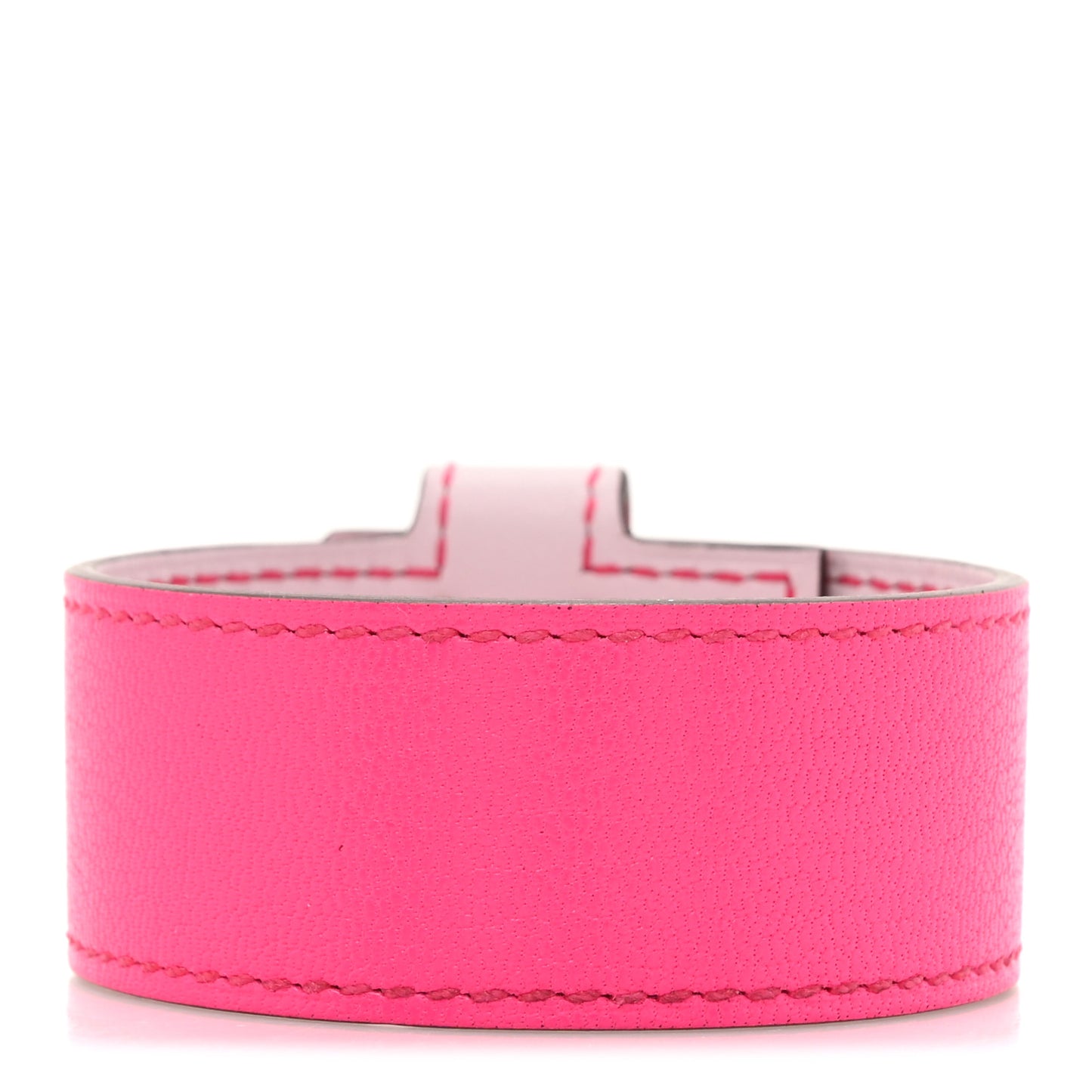 Chevre Mysore Small Kelly Twist Bracelet T2 Rose Pop