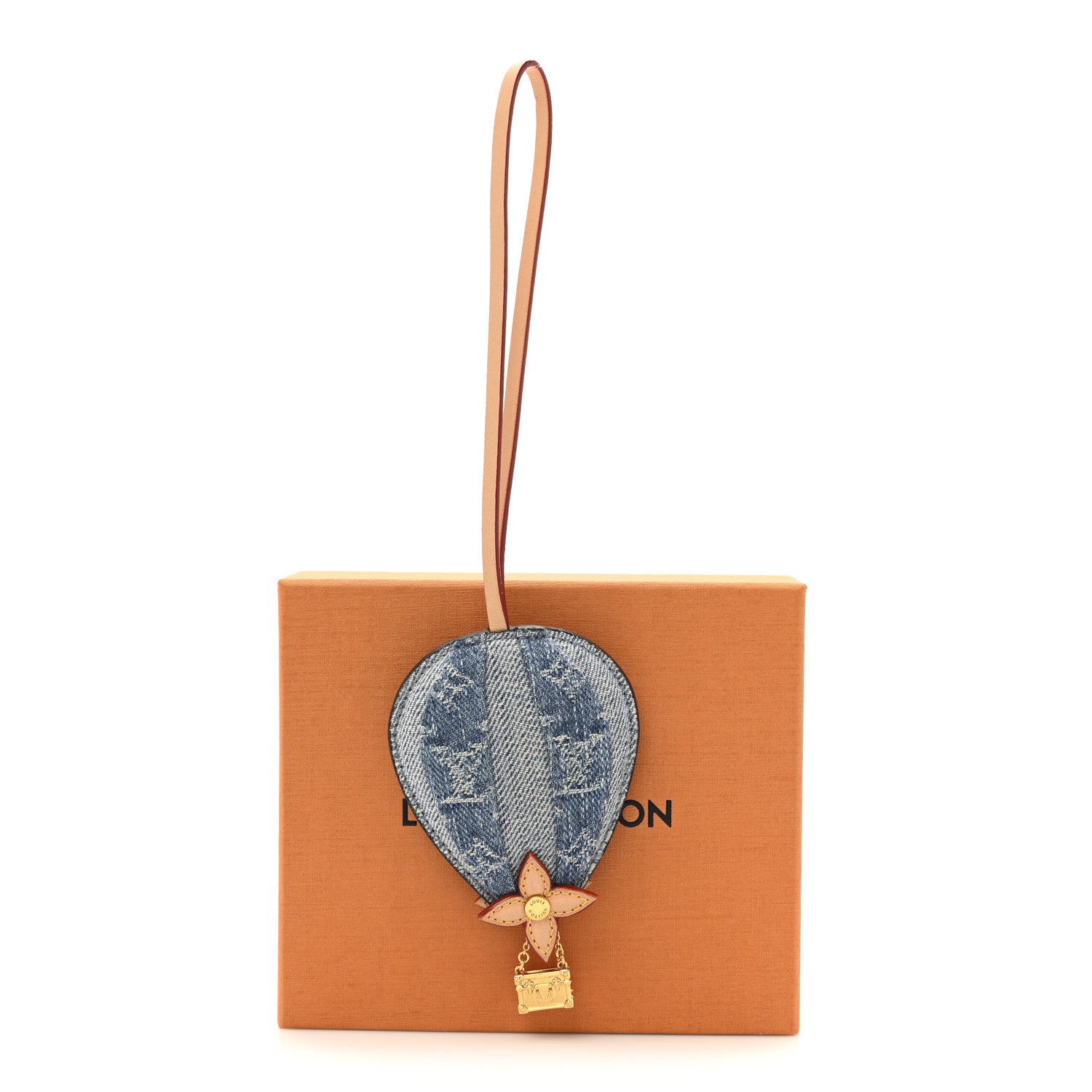Louis Vuitton Monogram Denim LV Sky Bag Jewel Blue 4 of 4