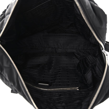 Prada Tessuto Re-Nylon Triangle Padded Travel Black 5 of 9