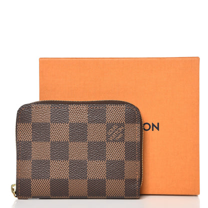Louis Vuitton Damier Ebene Zippy Coin Purse 7 of 7