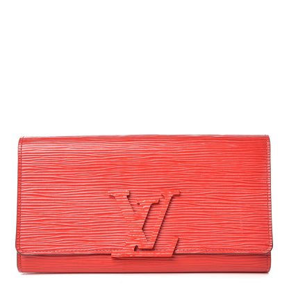 Louis Vuitton Epi Louise Wallet Coquelicot 1 of 10