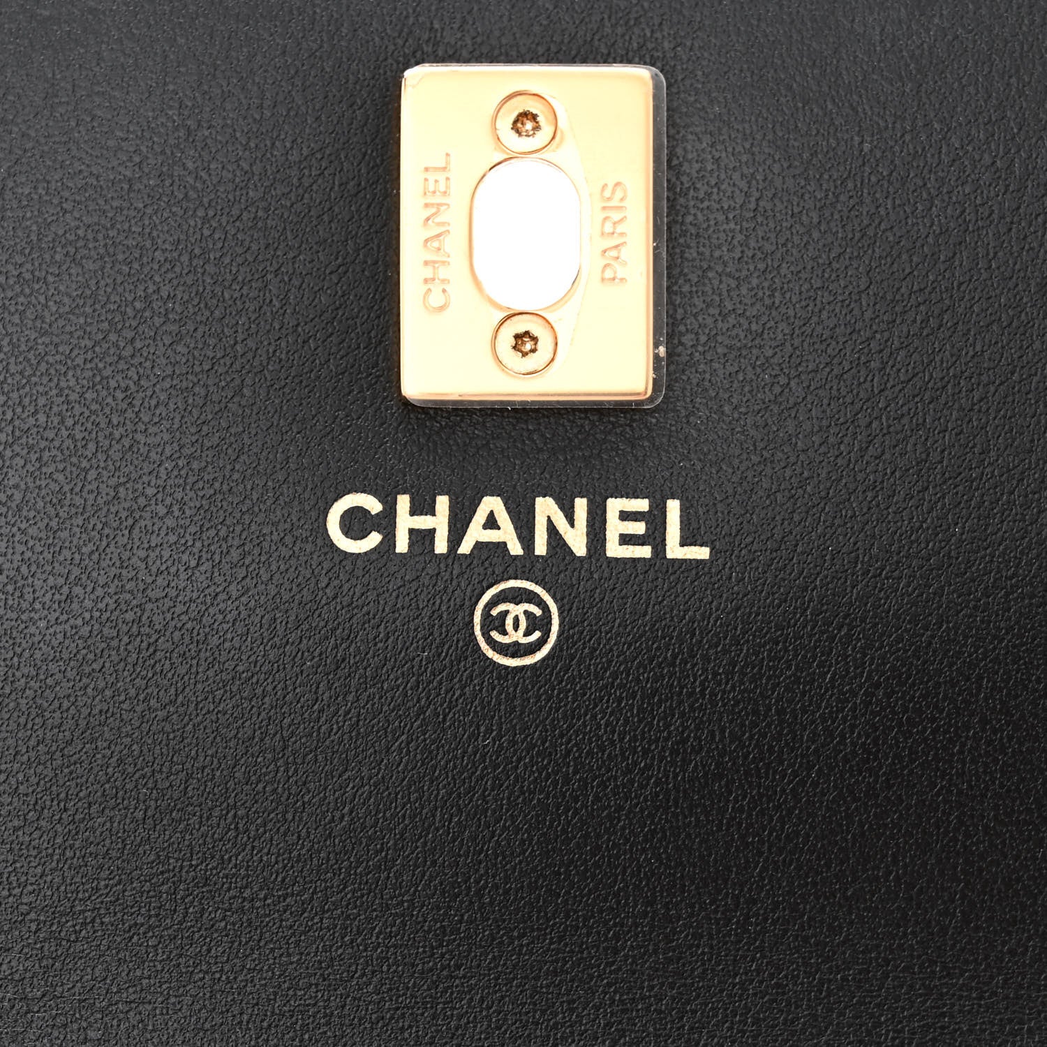 Chanel Shiny Caviar Quilted Flap Charm Wallet On Chain WOC Black 6 of 12