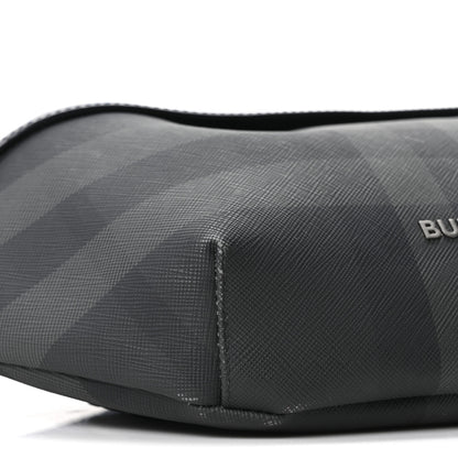 Burberry Charcoal Check Calfskin Sonny Bum Bag Charcoal 9 of 10