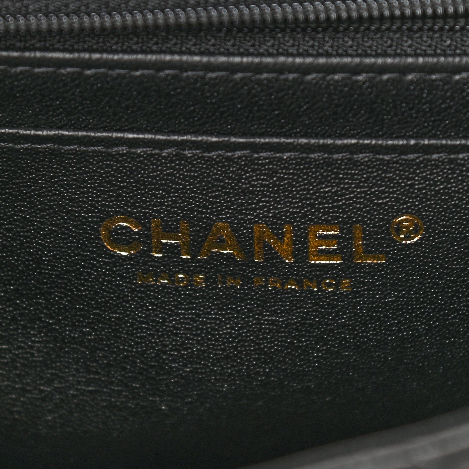 Chanel Lambskin Quilted Mini Top Handle Rectangular Flap Black 6 of 9