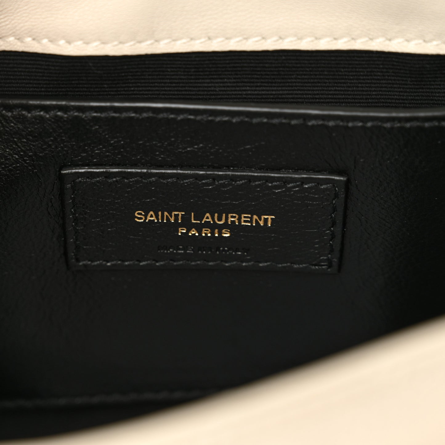 Lambskin Quilted Monogram Mini Nolita Crema Soft