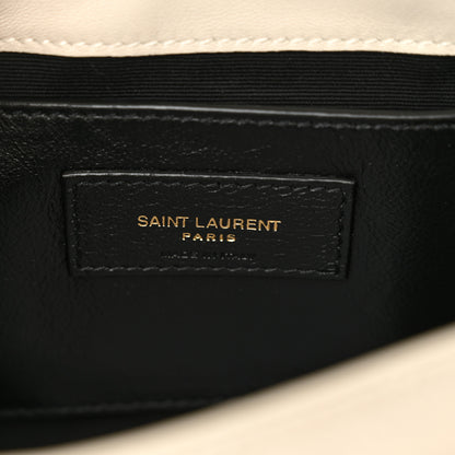 Saint Laurent Lambskin Quilted Monogram Mini Nolita Crema Soft 6 of 11