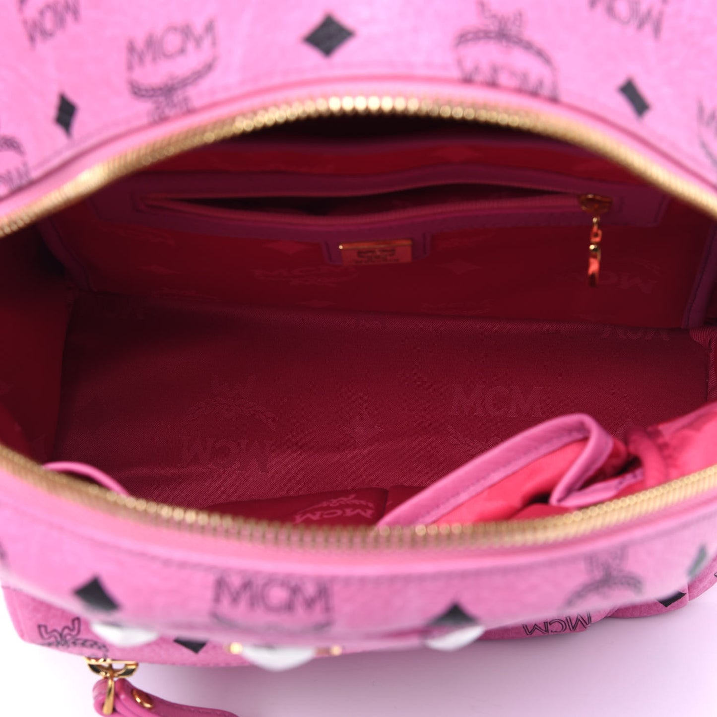 Visetos Small Sprinkle Stud Stark Backpack Pink