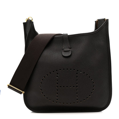 Hermes Taurillon Clemence EVELYNE III PM Ebene 1 of 11
