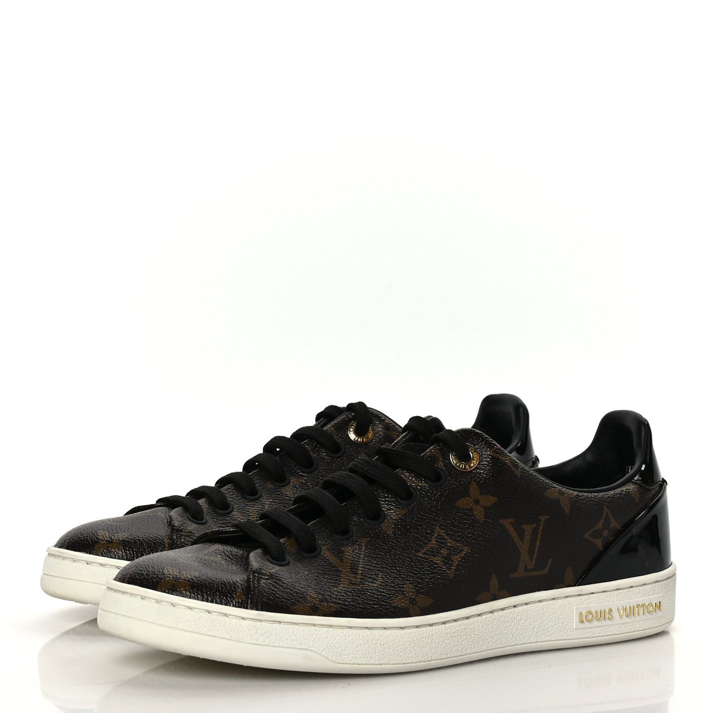 Patent Monogram Frontrow Sneakers 37.5