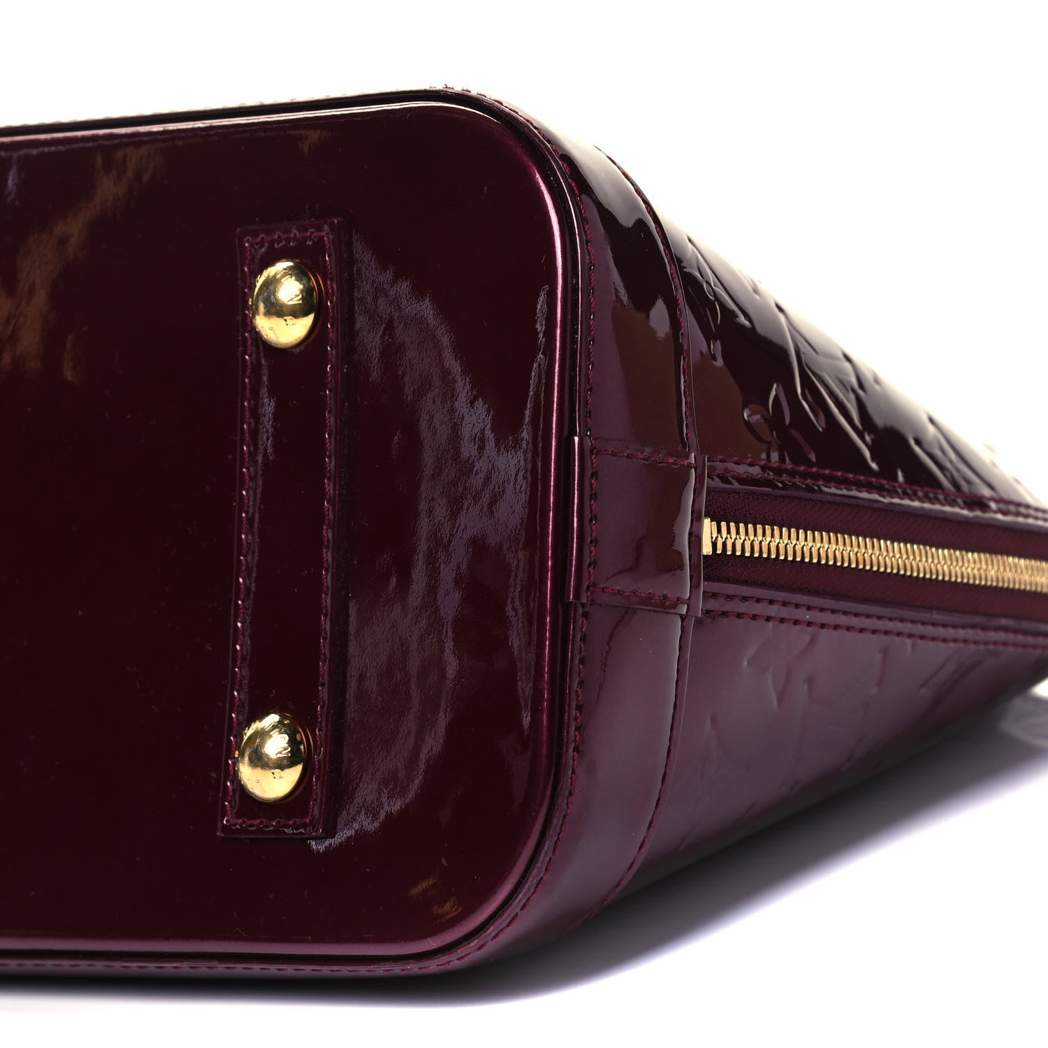 Louis Vuitton Vernis Alma PM Rouge Fauviste 9 of 9