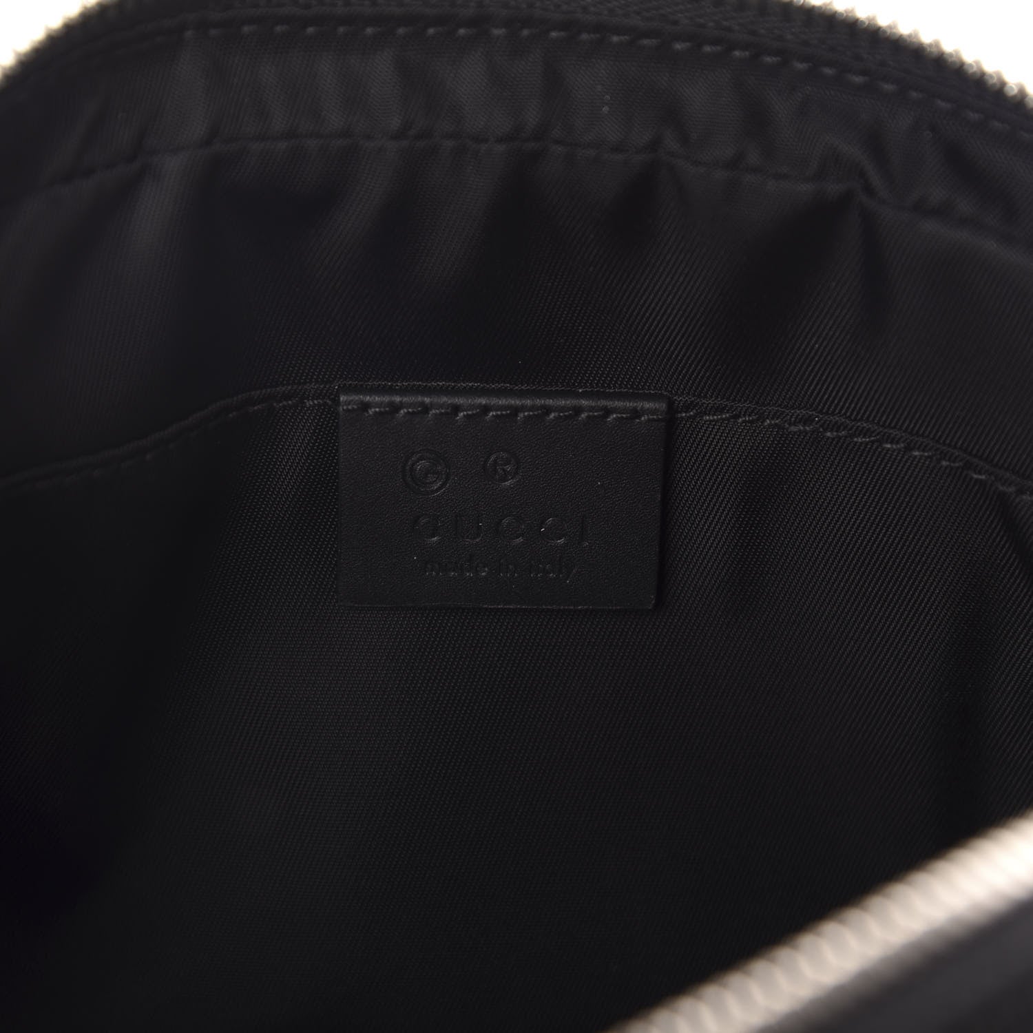 Gucci Canvas Web Slim Belt Bag Black 8 of 10