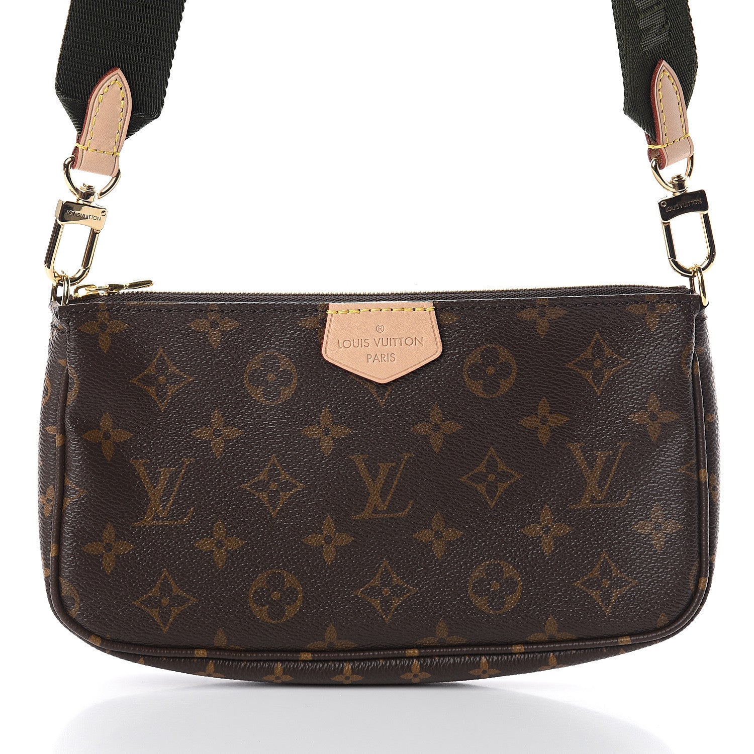Louis Vuitton Monogram Multi Pochette Accessories Large Pochette Kaki 6 of 8