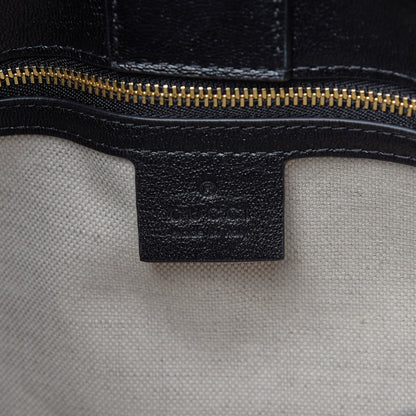 Gucci New Sakai Calfskin Lux Medium Horsebit 1955 Tote Bag Black 8 of 9