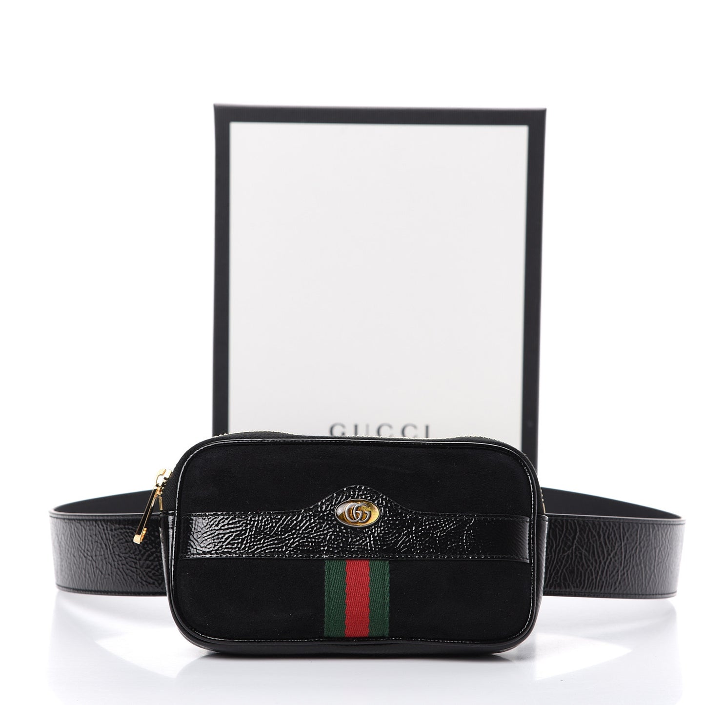 Suede Patent Ophidia Belted iPhone Case 95 38 Black