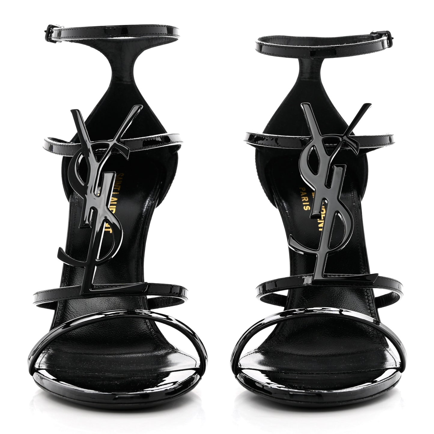 Patent Cassandra 100 Sandals 38 Black