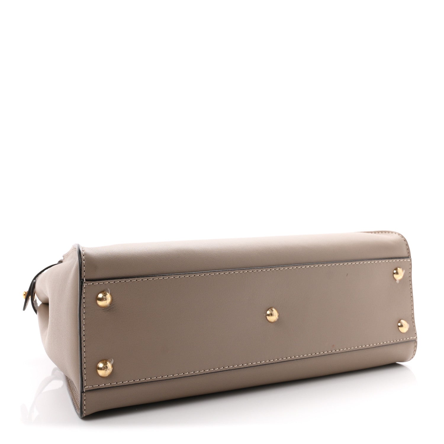 Fendi Vitello Seta Plexiglass Tortoise Medium Peekaboo Iconic Satchel Tortora 4 of 10