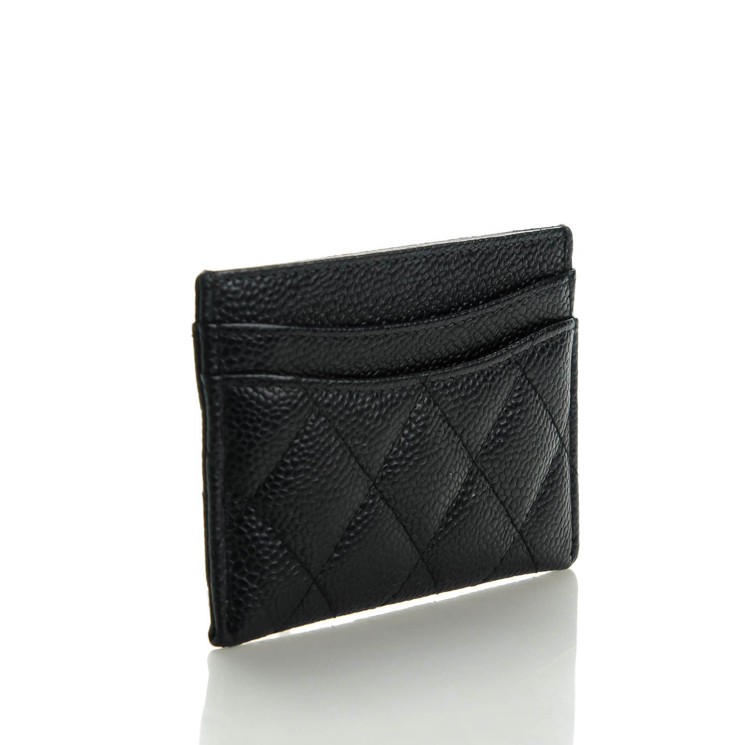 Chanel Caviar Quilted Card Holder Black 3 of 8