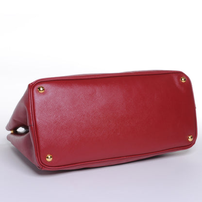 Prada Saffiano Lux Tote Fuoco 5 of 8