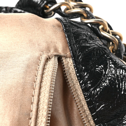 Chanel Vinyl Medium Rock and Chain Flap Black 12 of 12