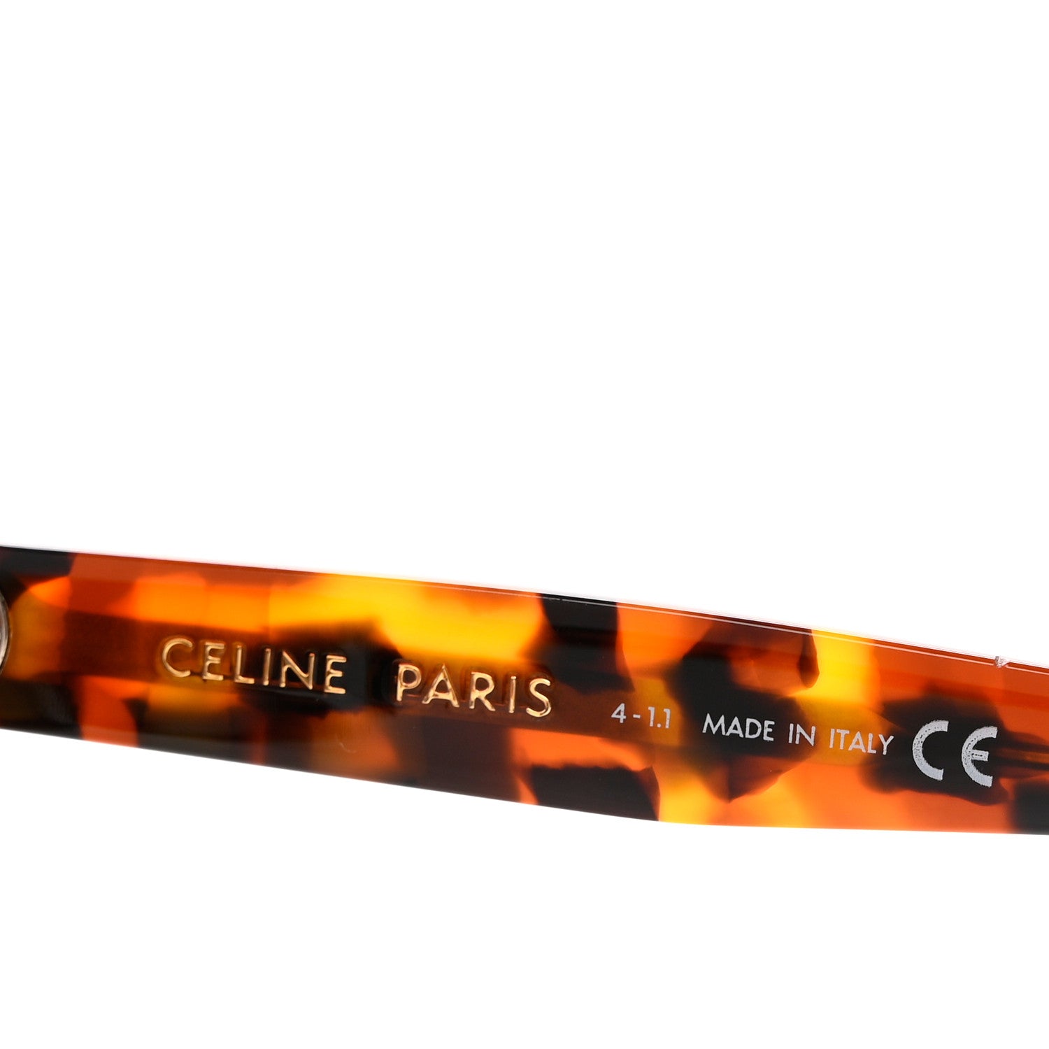 Celine Acetate Cat Eye Sunglasses CL40187I Tortoise 6 of 7