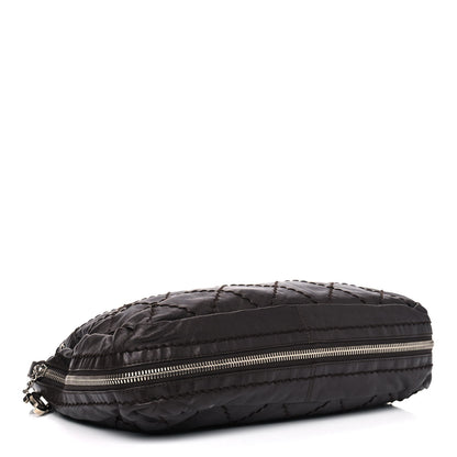 Chanel Calfskin Expandable Tote Dark Brown 3 of 5