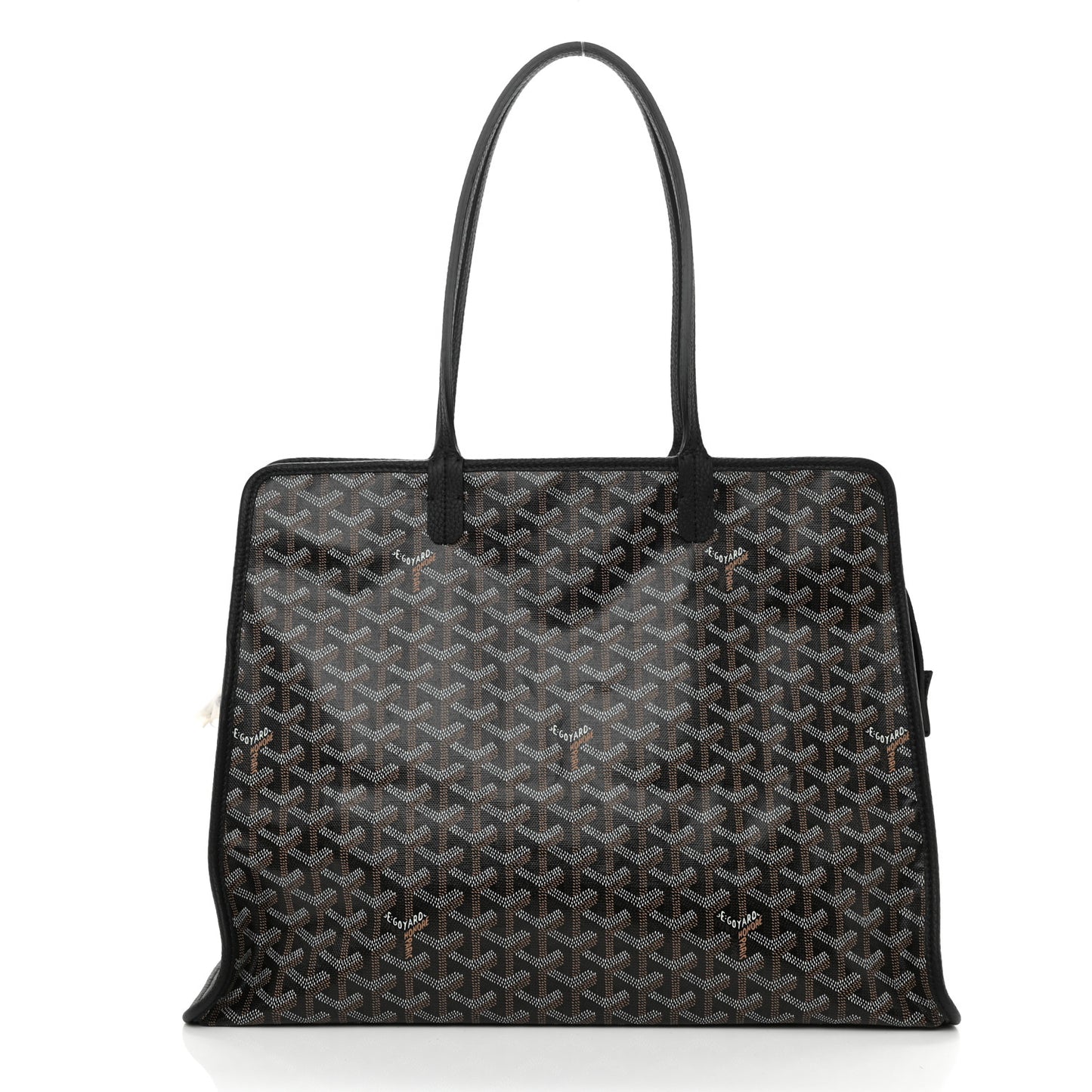 Goyardine Sac Hardy Pet Carrier PM Black