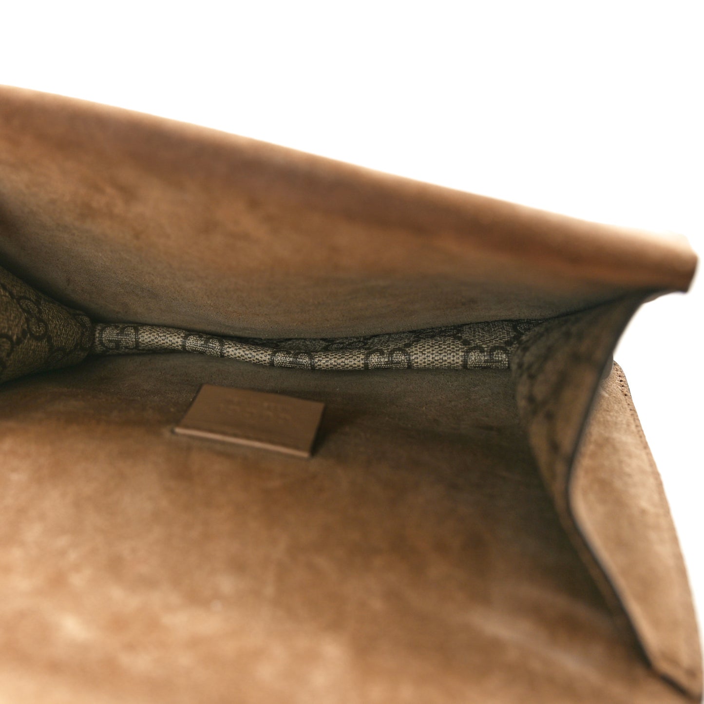 GG Supreme Monogram Mini Dionysus Shoulder Bag Taupe