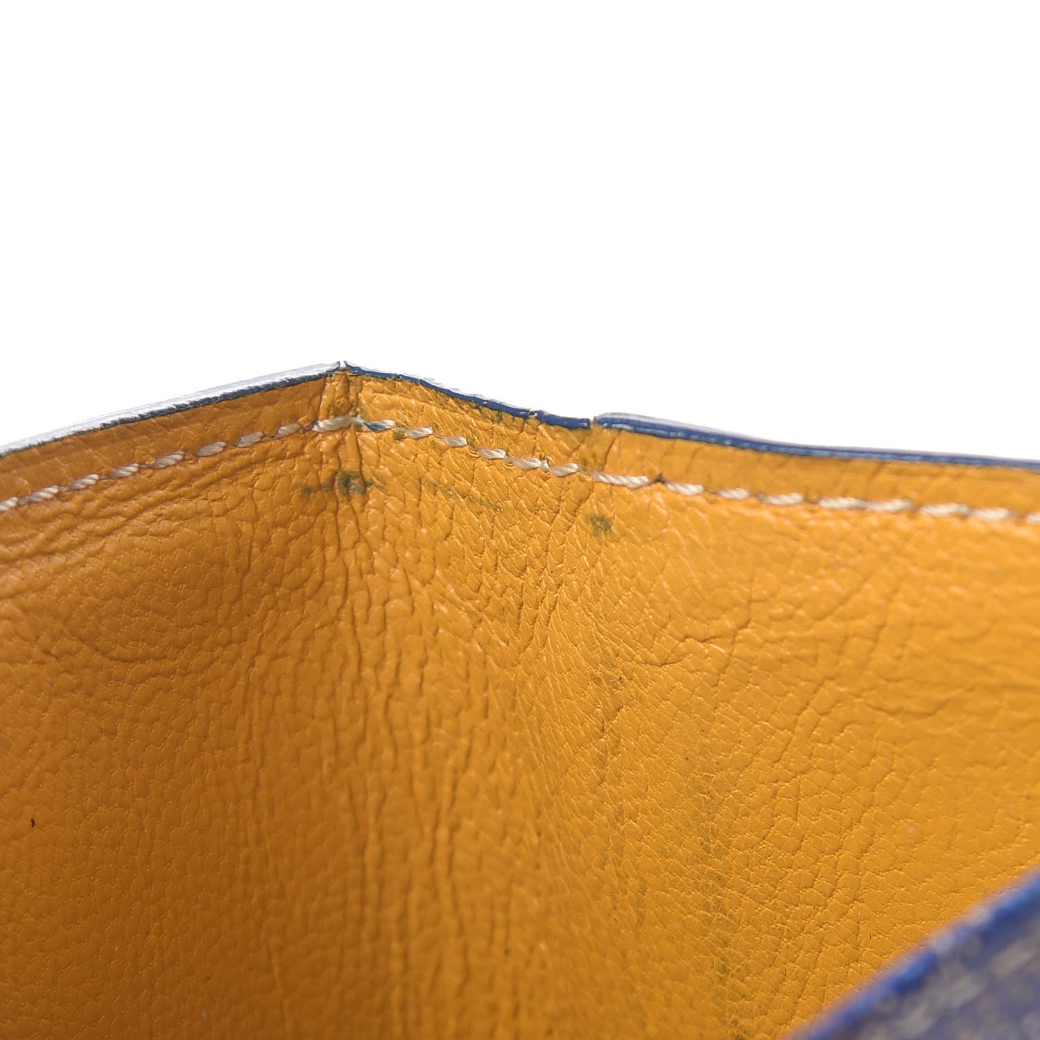 Goyard Chevron Bifold Wallet Navy 11 of 12