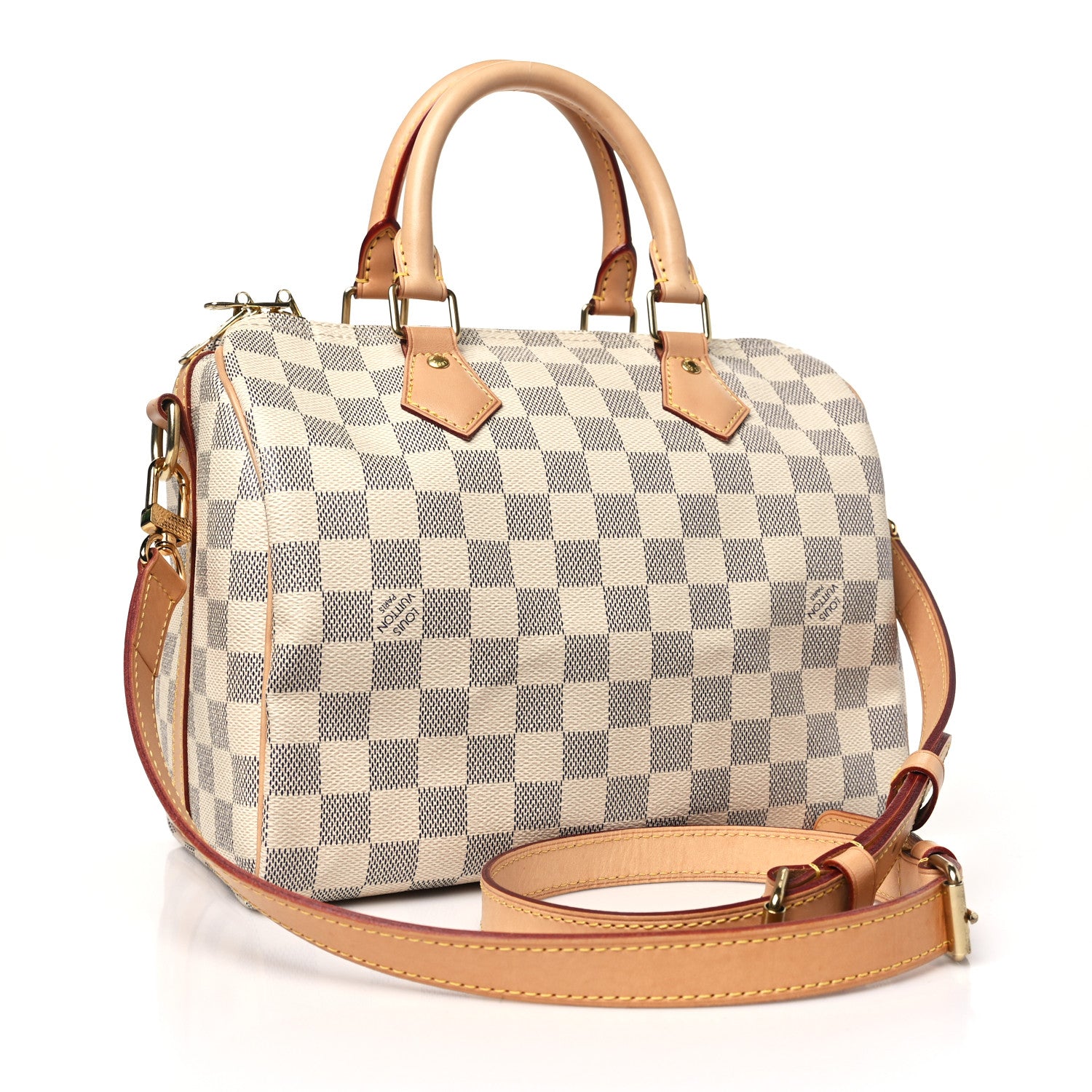 Louis Vuitton Damier Azur Speedy Bandouliere 25 3 of 9