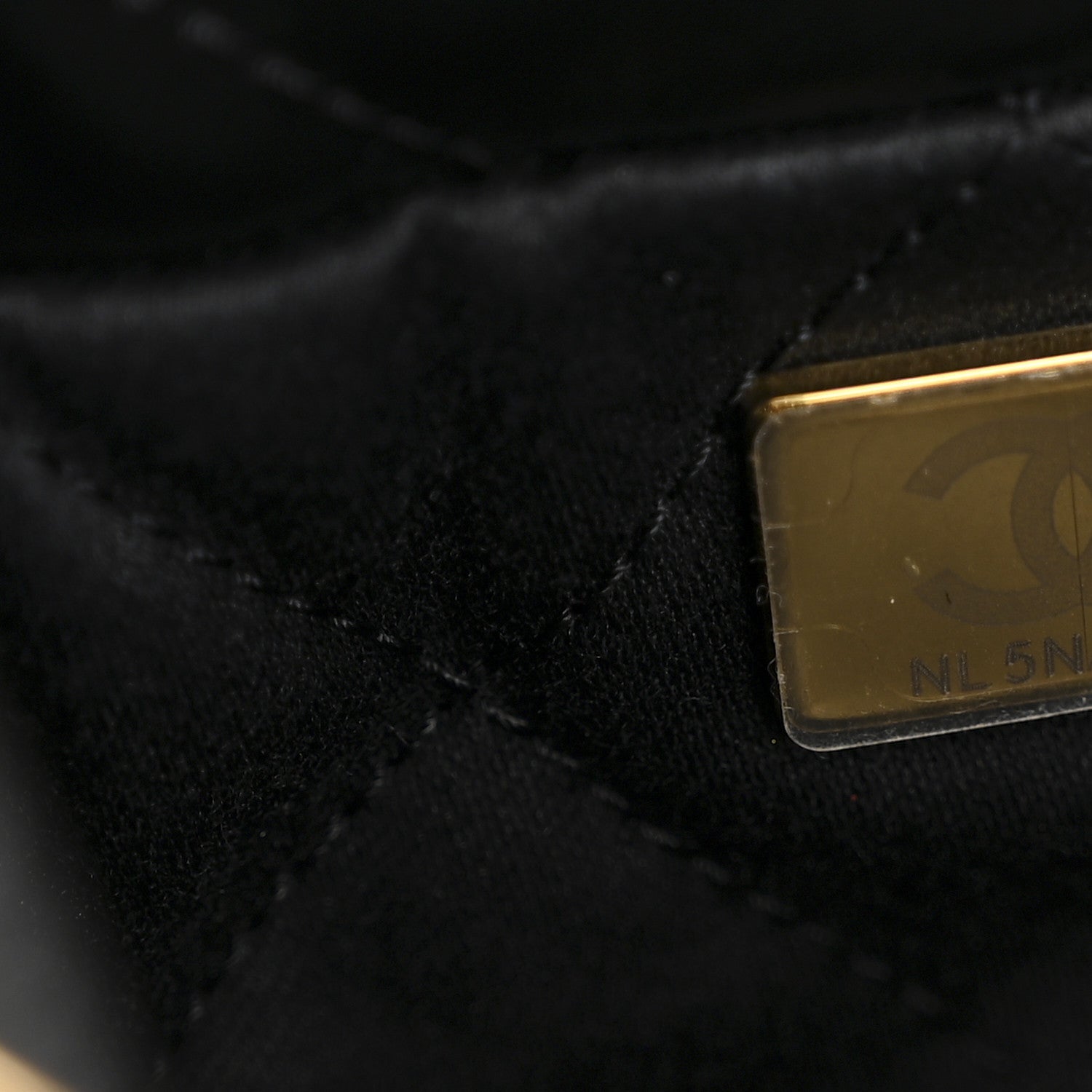 Chanel Shiny Calfskin Quilted Mini Chanel 22 Black 7 of 11