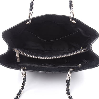 Chanel Caviar Quilted Grand Shopping Tote GST Black 5 of 14