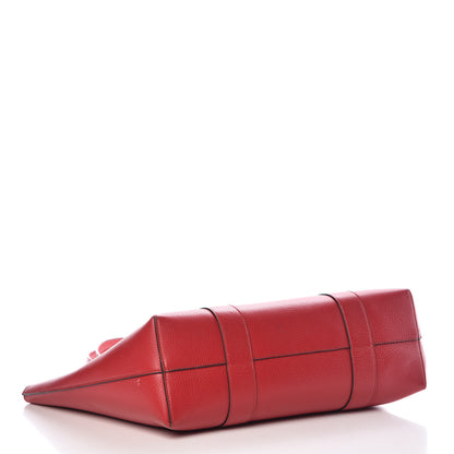 Mulberry Small Classic Grain Bayswater Tote Scarlet 4 of 13
