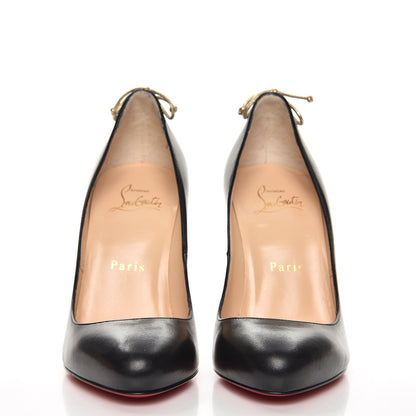 Christian Louboutin Nappa Very Gemma 100 Pumps 36 Black 3 of 9
