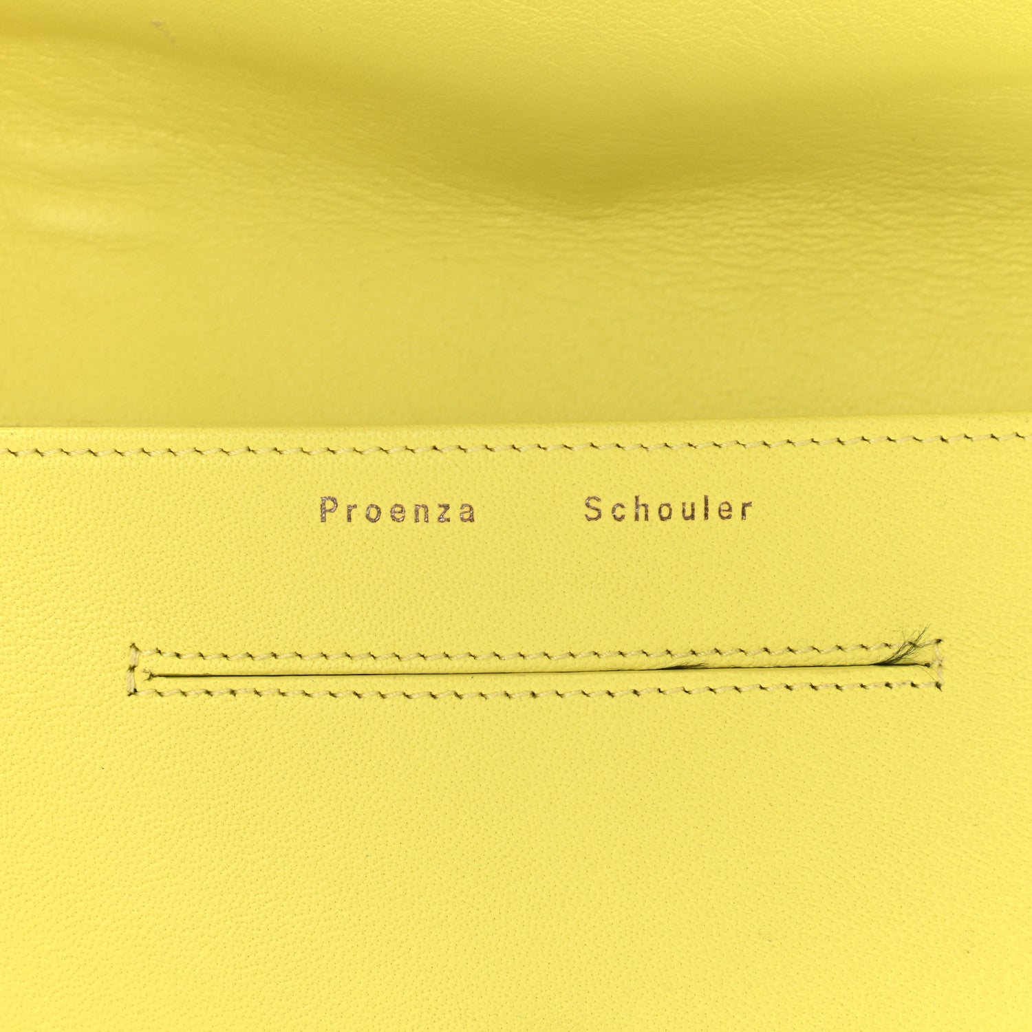 Proenza Schouler Lambskin PS1 Crossbody Wallet Yellow 6 of 16