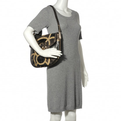 Gucci Exotic Patchwork Britt Medium Shoulder Bag 2 of 7