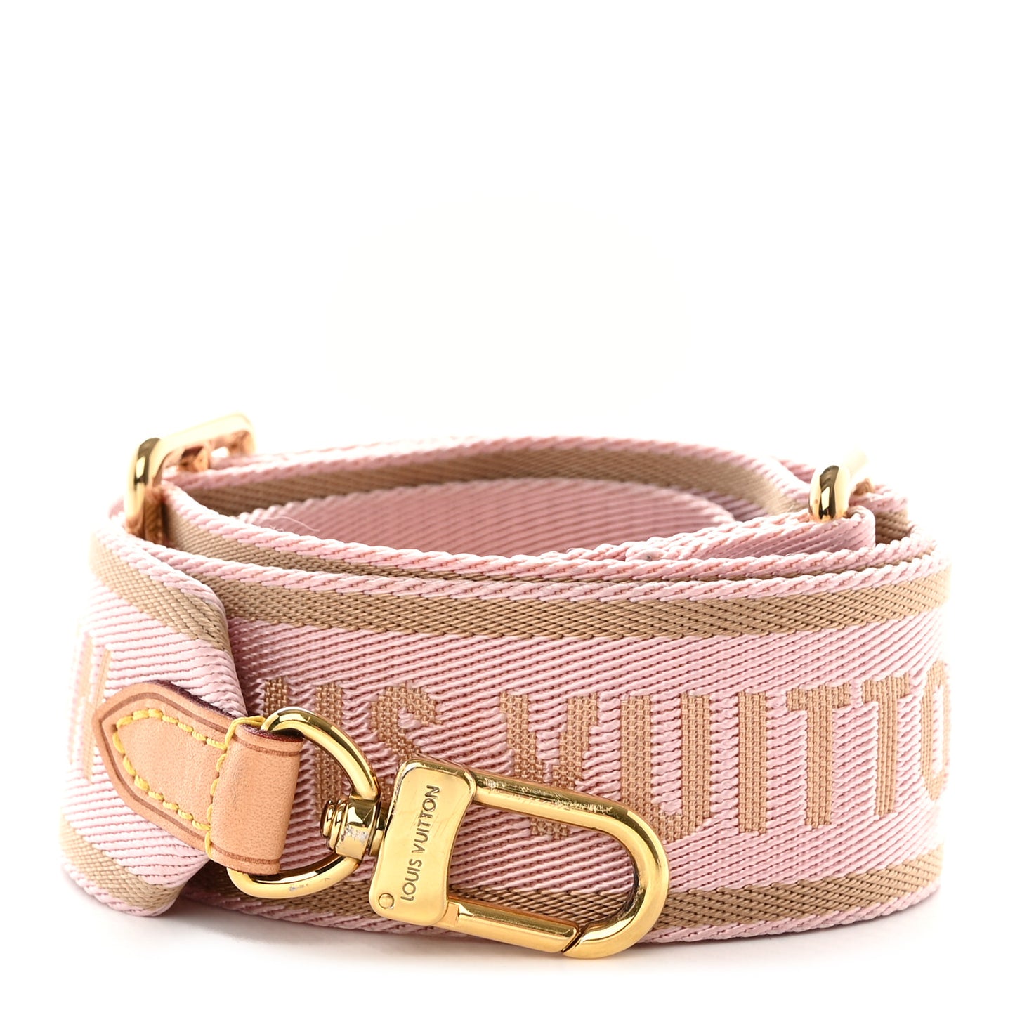 Monogram Multi Pochette Accessories Bandouliere Shoulder Strap Rose Clair