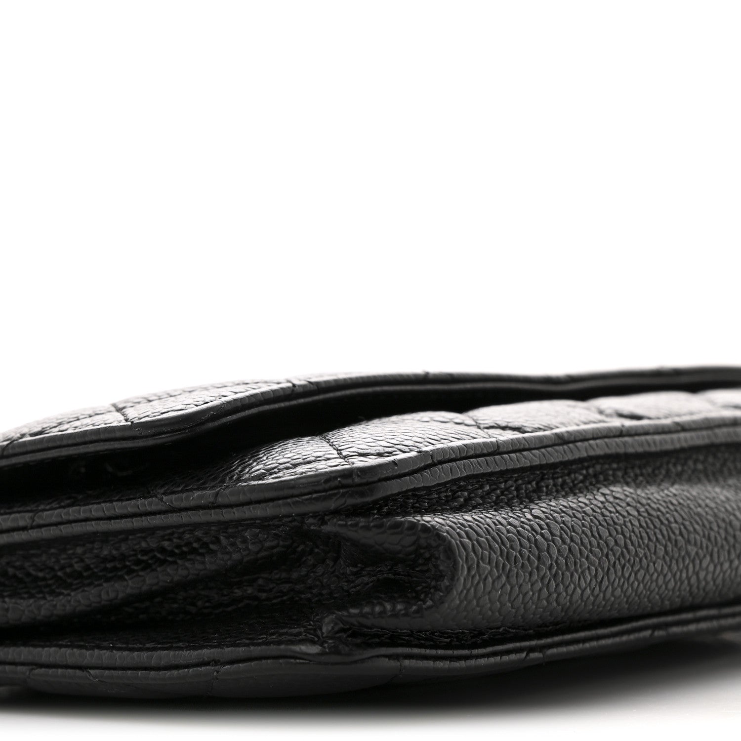 Chanel Caviar Quilted Wallet on Chain WOC Black 10 of 14