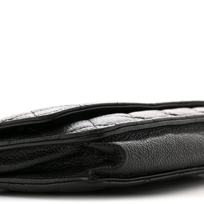 Chanel Caviar Quilted Wallet on Chain WOC Black 10 of 14