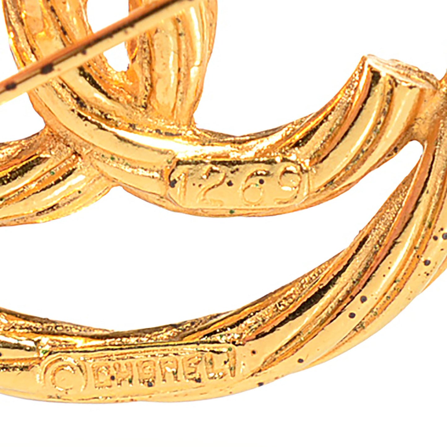 CC Brooch Gold