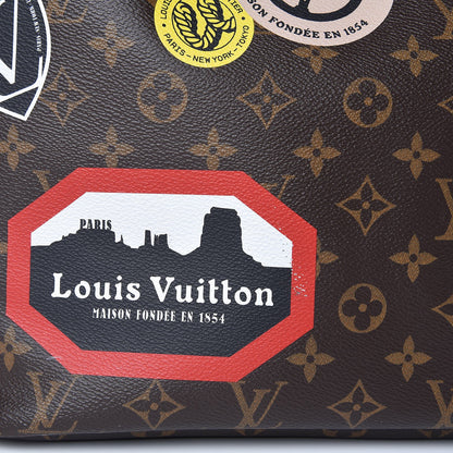 Louis Vuitton Monogram World Tour Neverfull MM 9 of 10